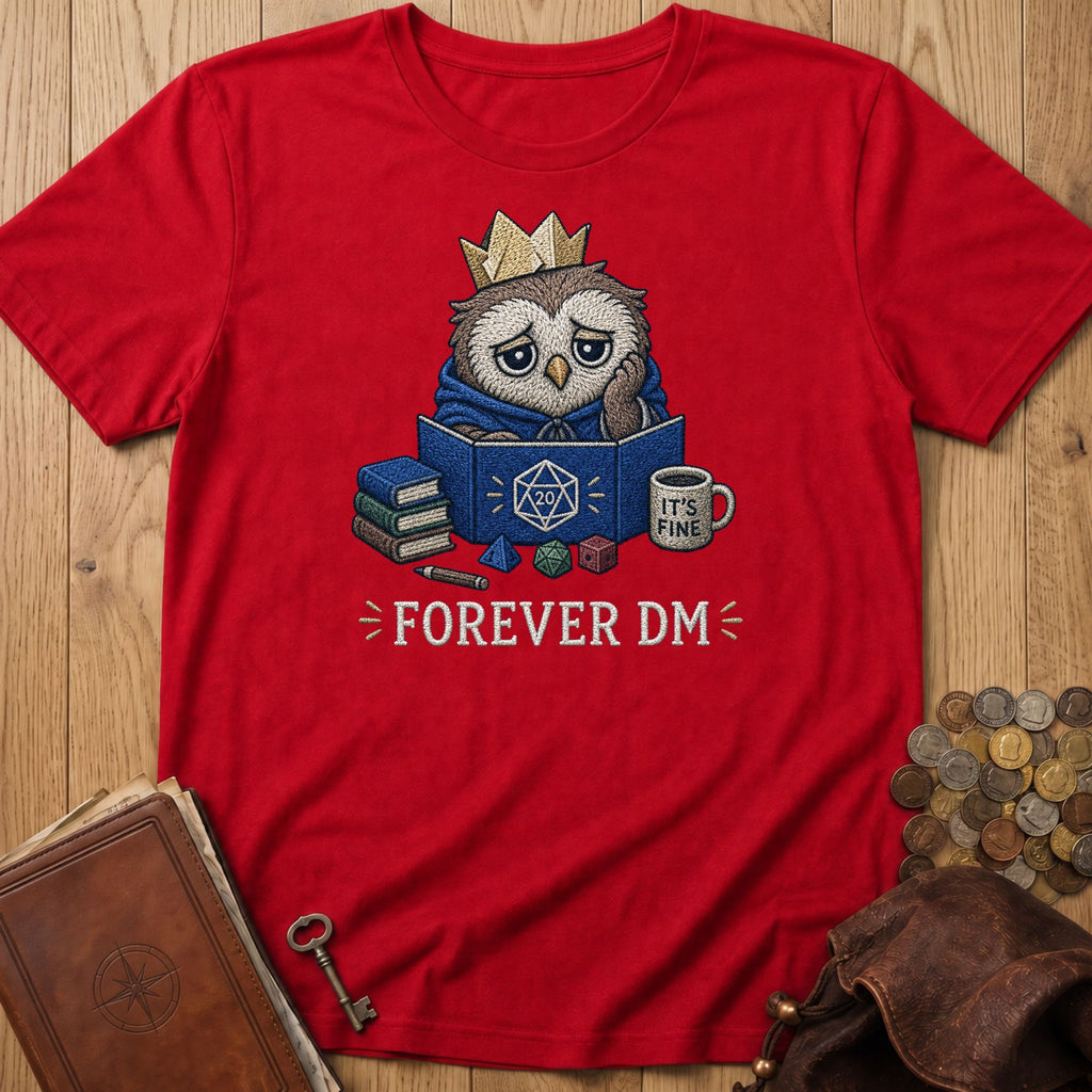 Forever DM T‑Shirt in Red