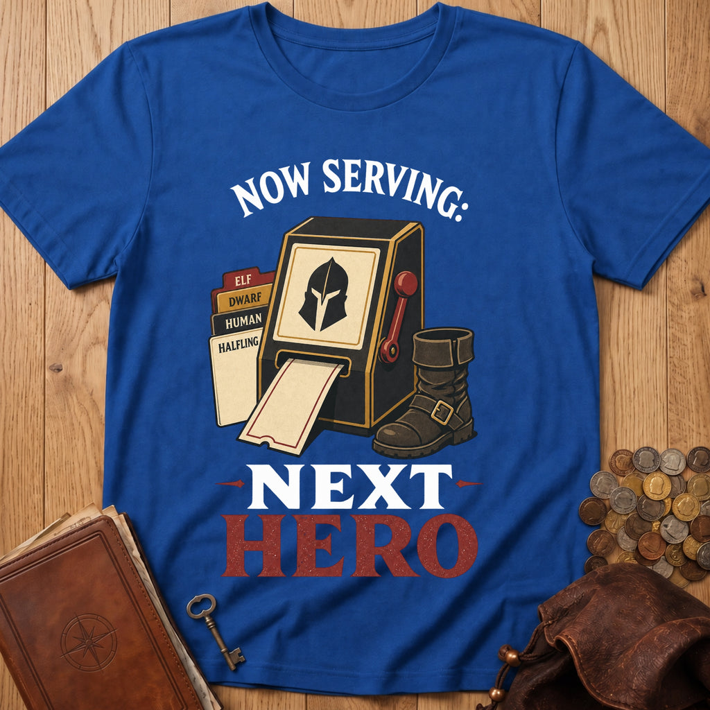 Next Hero T‑Shirt in Royal