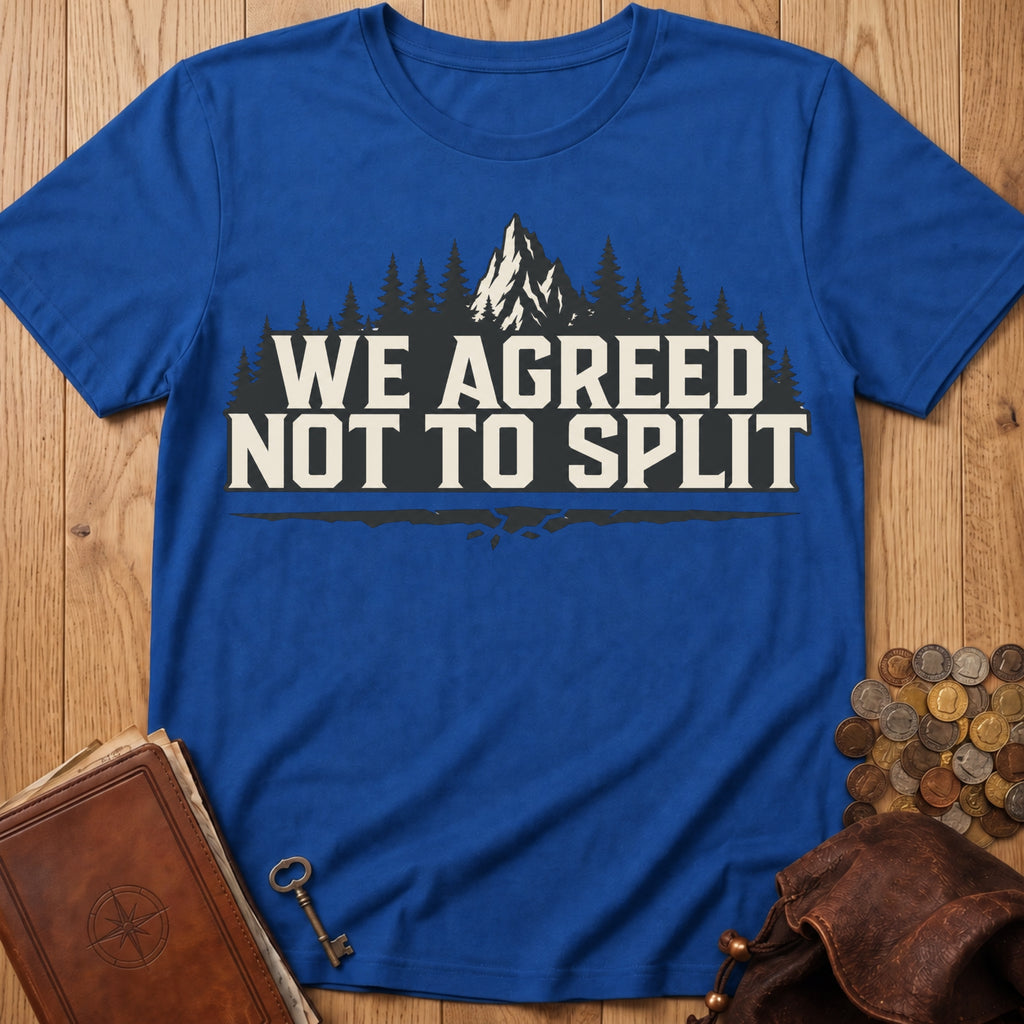 Not To Split T‑Shirt in Royal
