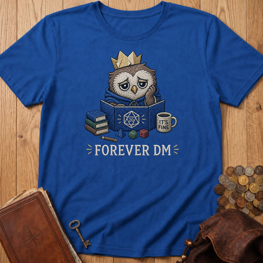 Forever DM T‑Shirt in Royal