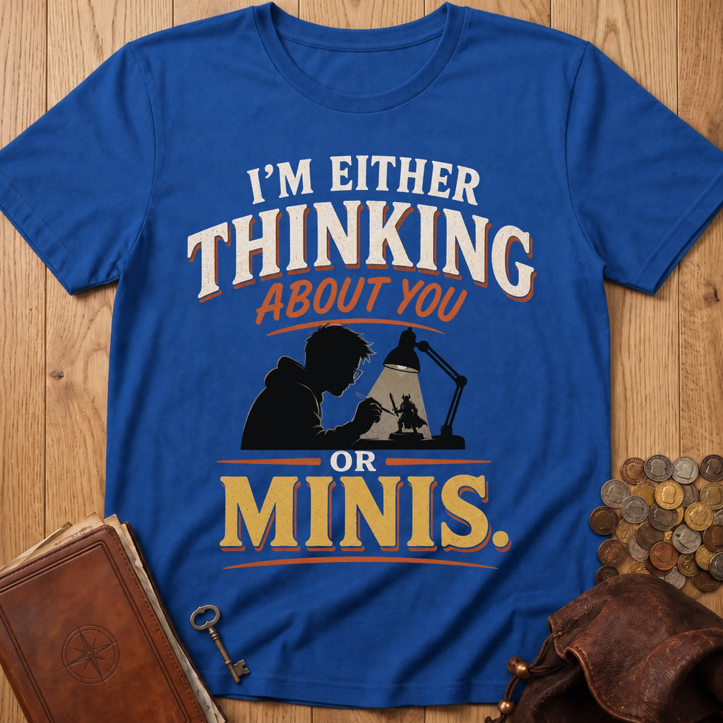 Thinking About Minis T‑Shirt in Royal
