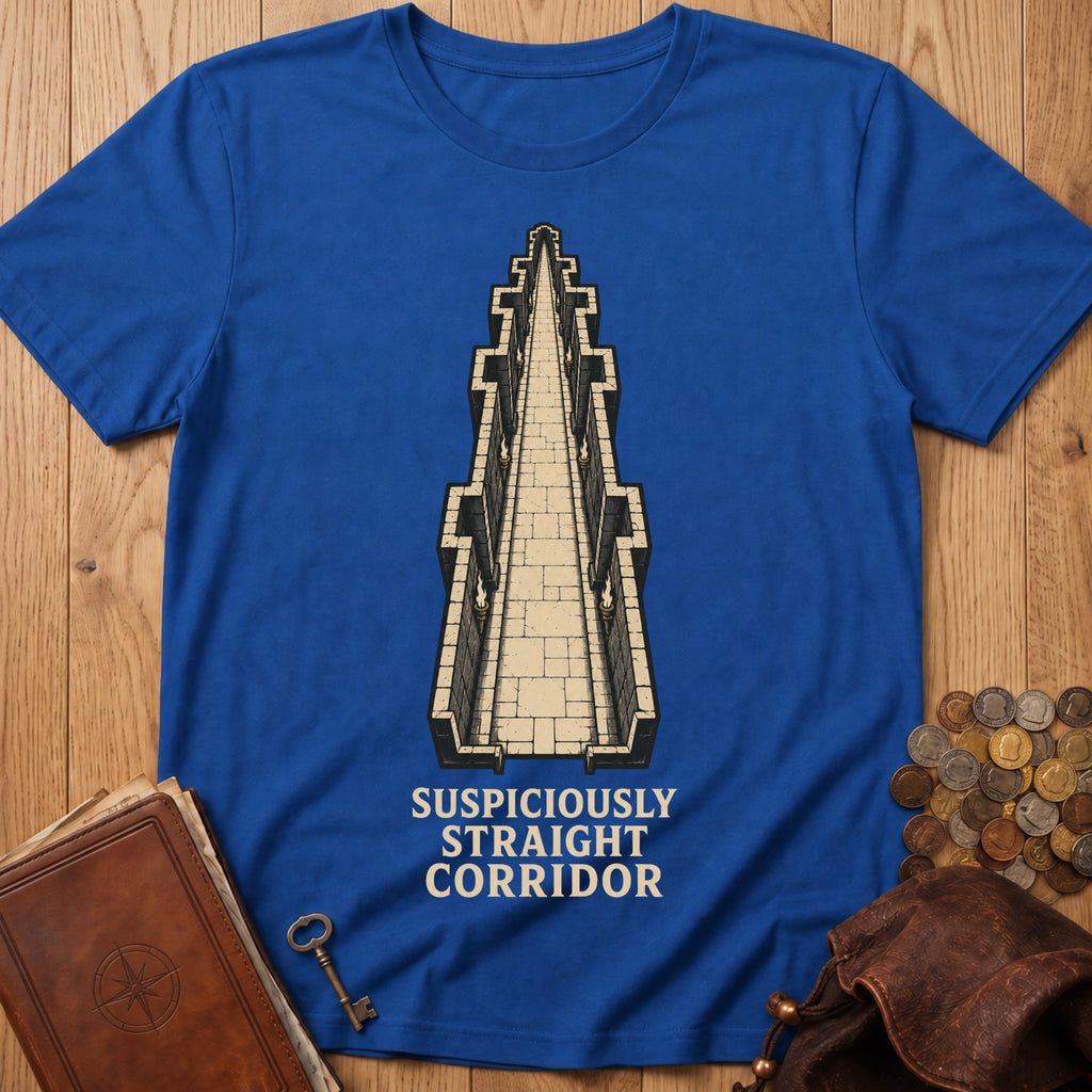 Suspicious Corrido T‑Shirt in Royal