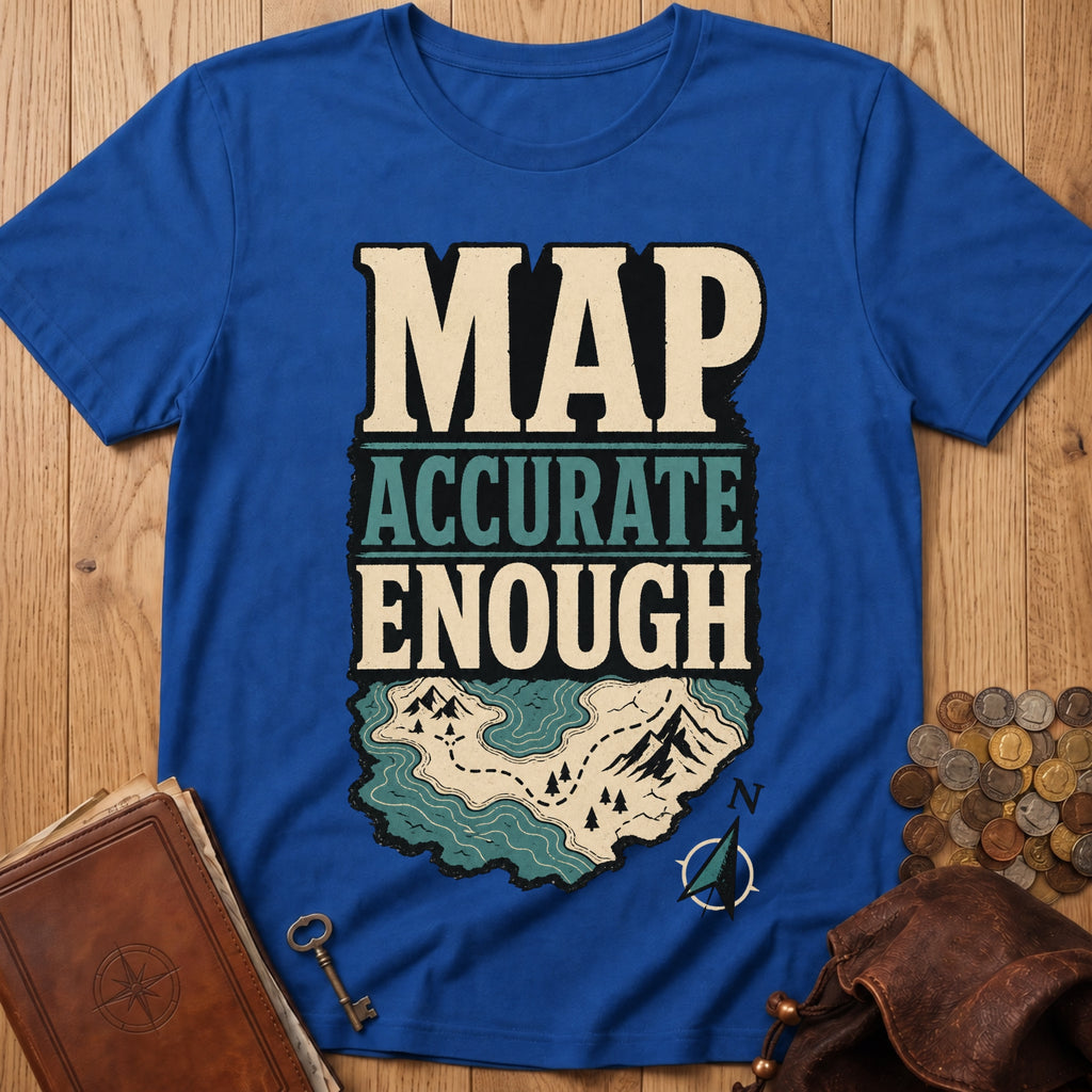 Accurate Enough T‑Shirt in Royal