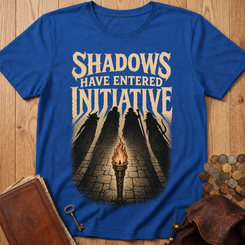 Shadows Entered Initiative T‑Shirt in Royal