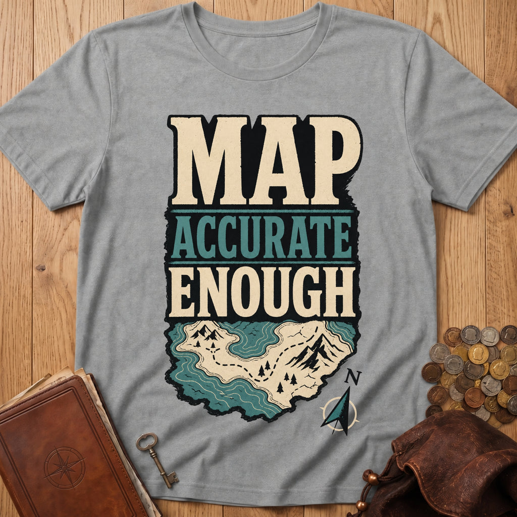 Accurate Enough T‑Shirt in Sport Grey