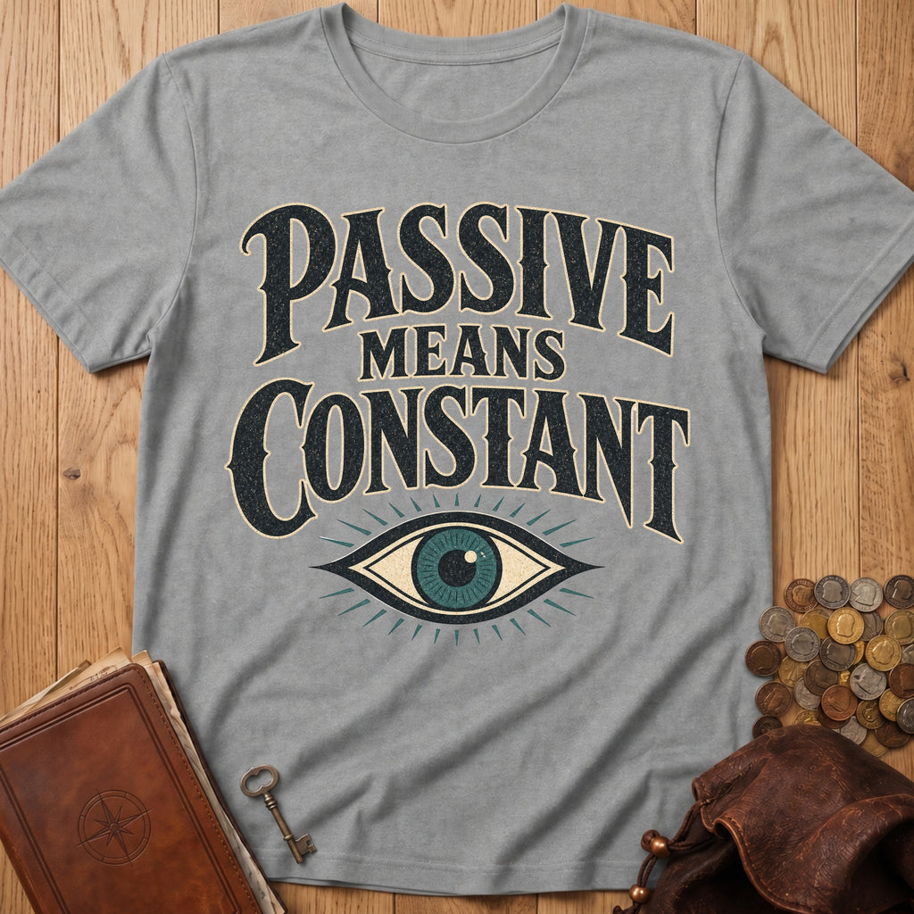 Passive Means Constant T‑Shirt in Sport Grey