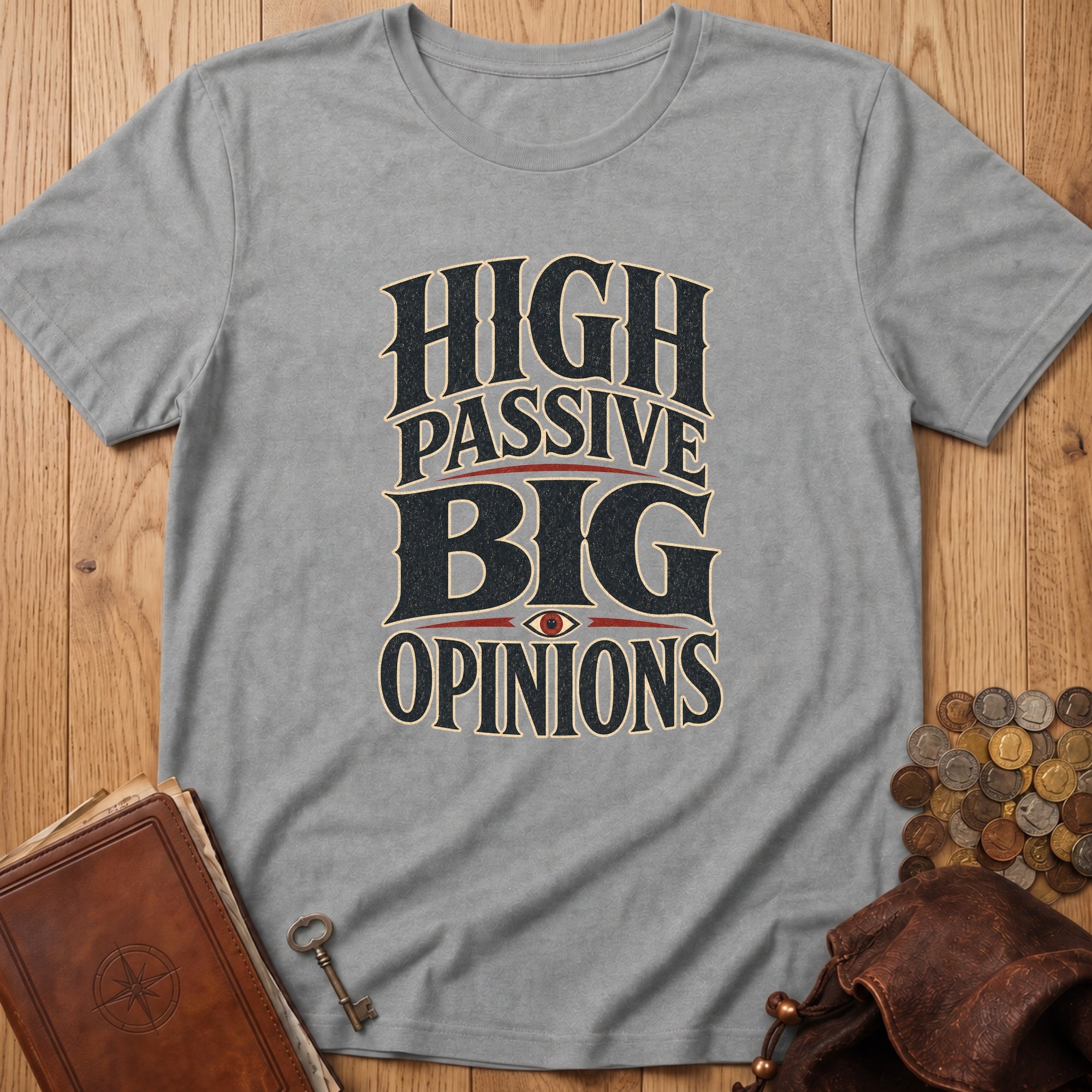 High Passive T‑Shirt in Sport Grey