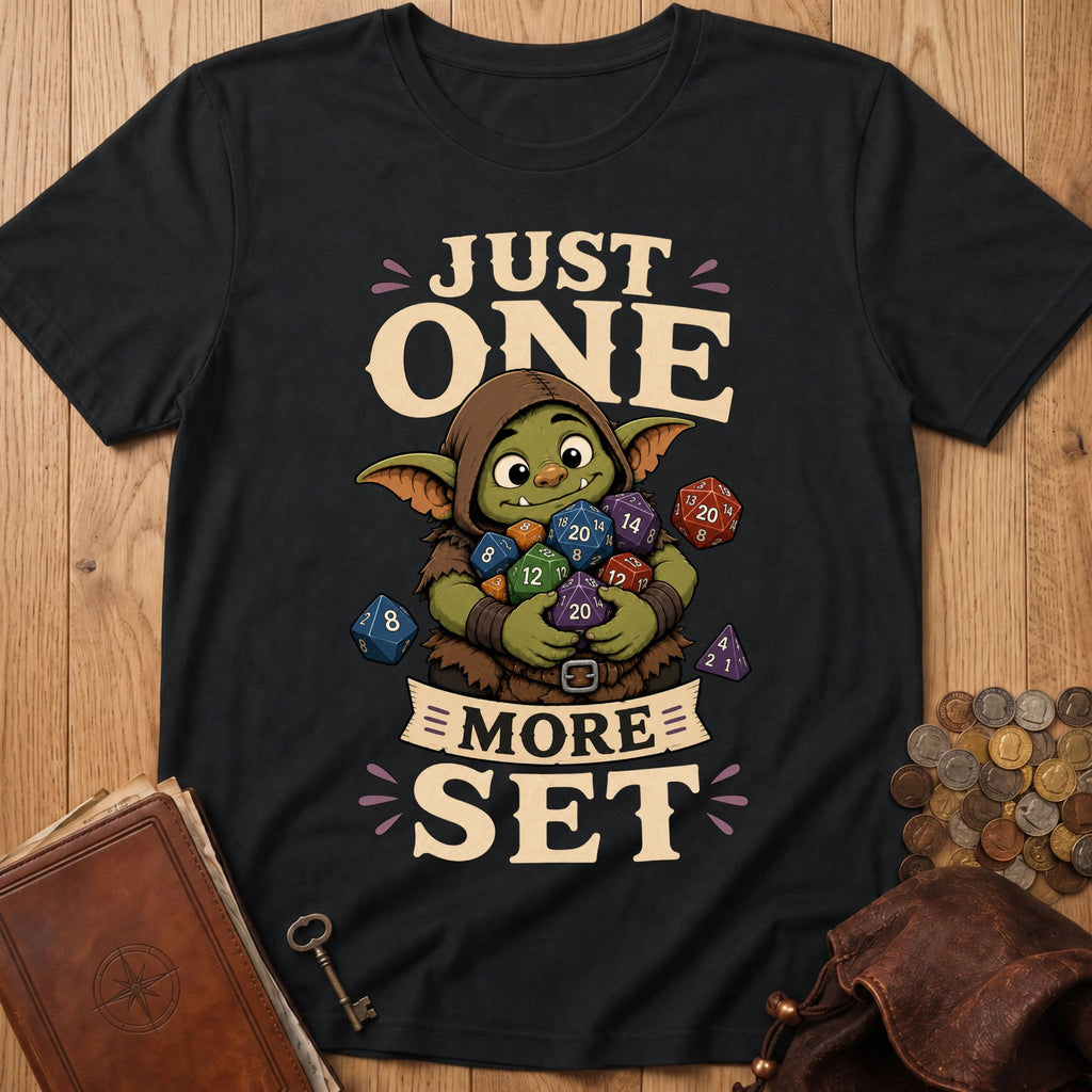 Just One More T‑Shirt in Black