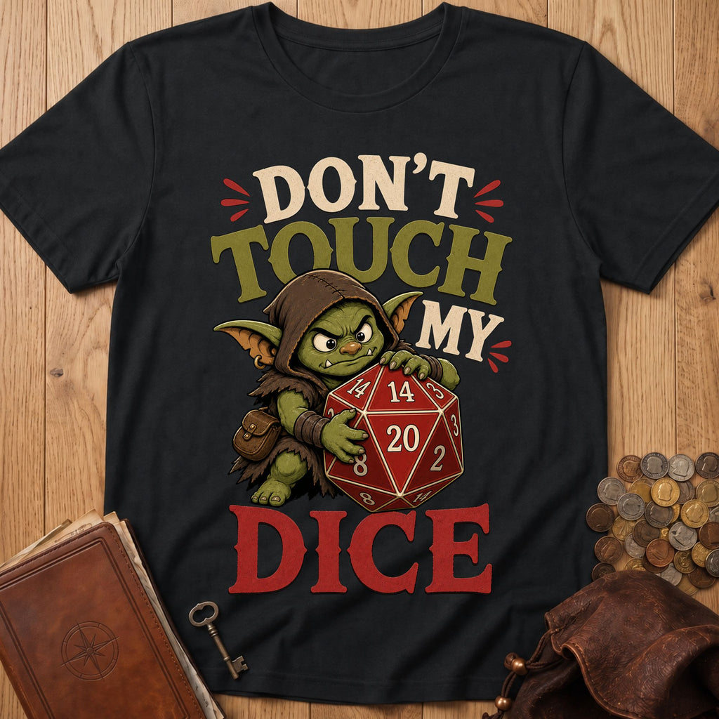 Don't Touch T‑Shirt in Black