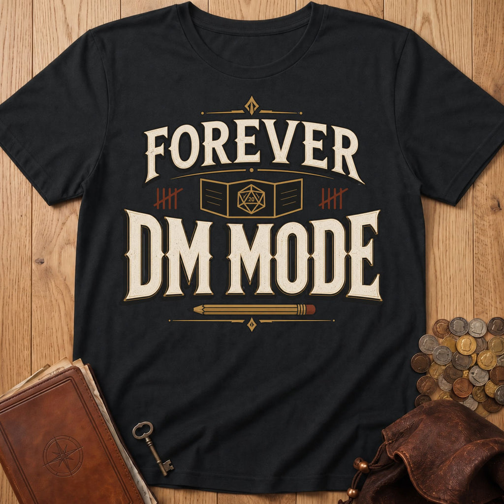 Forever DM Mode T‑Shirt in Black