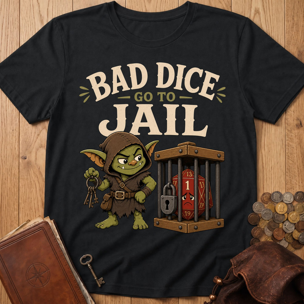 Bad Dice T‑Shirt in Black