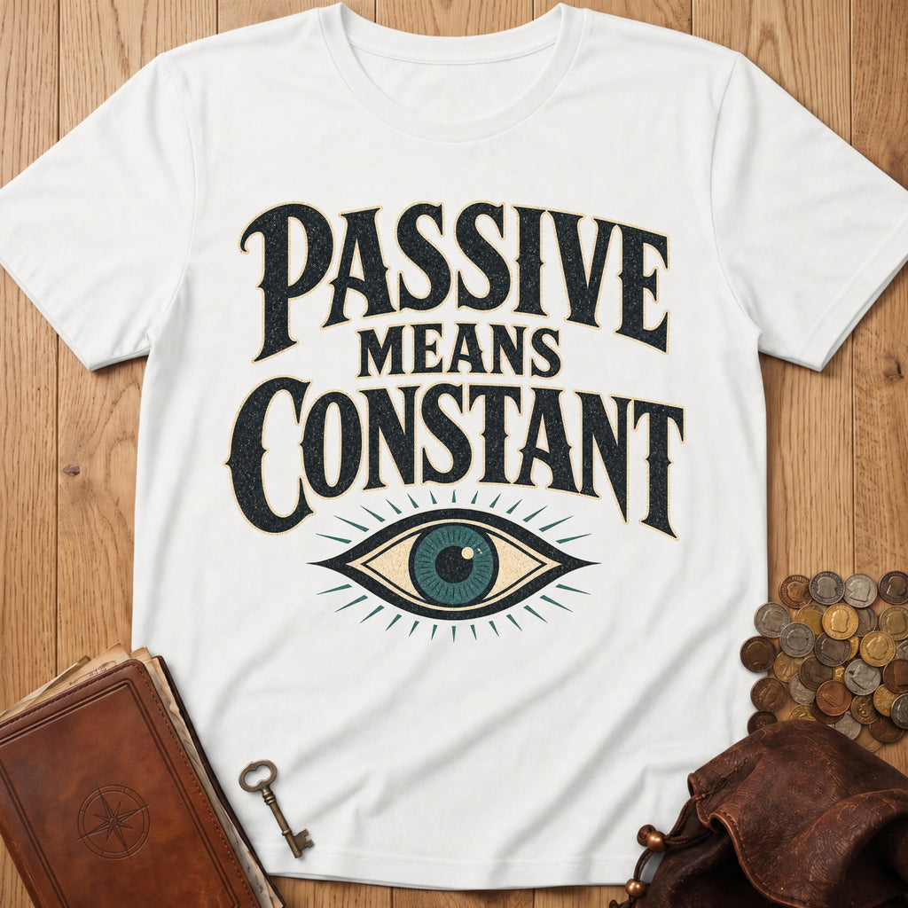 Passive Means Constant T‑Shirt in White