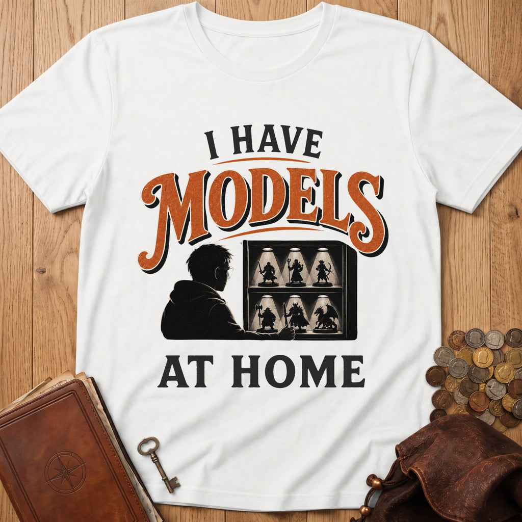 Models At Home T‑Shirt in White