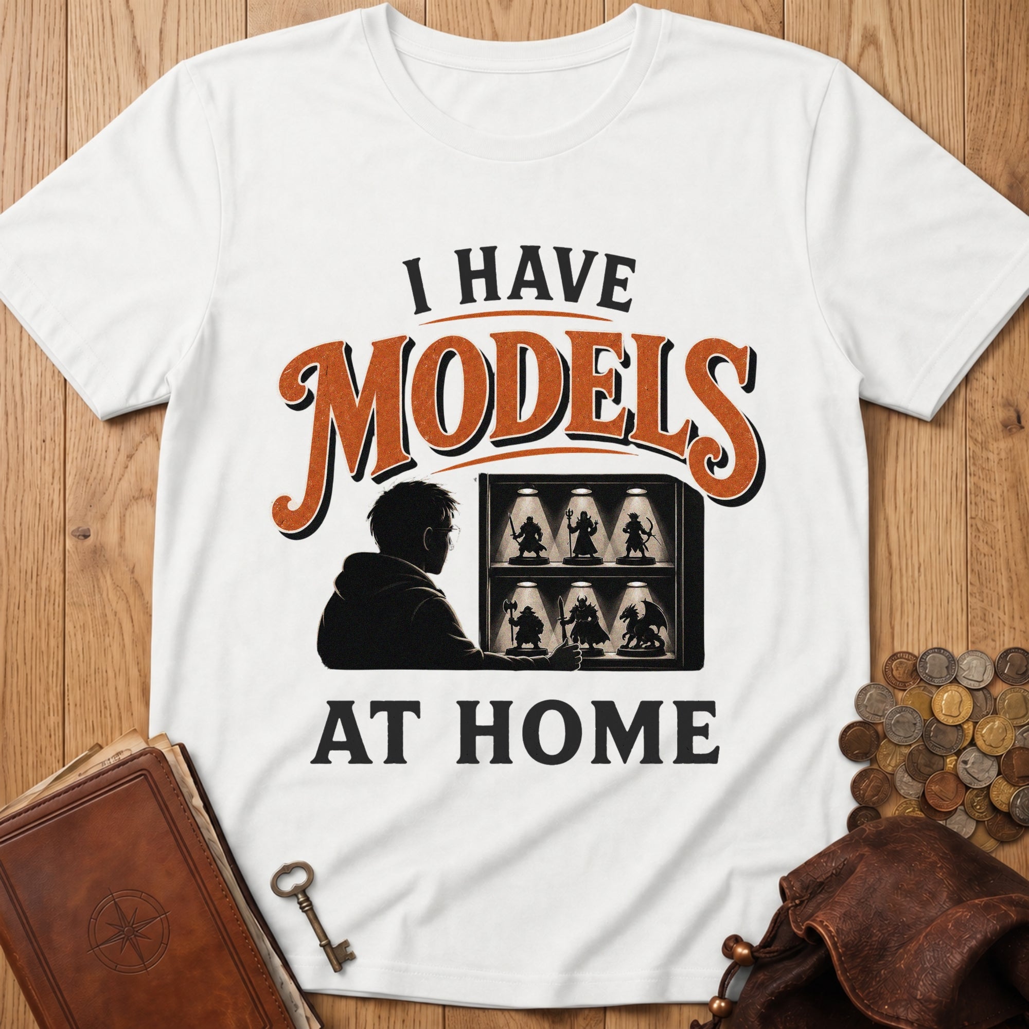 Models At Home T‑Shirt in White