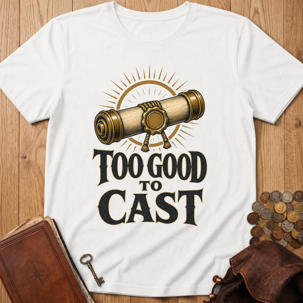 Too Good to cast T‑Shirt in White
